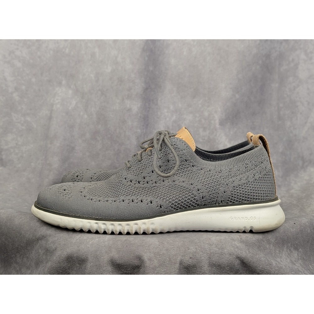 Cole Haan 2.Zerogrand Laser Wingtip‎ Oxford Grey Stitchlite C27947 Mens 7M